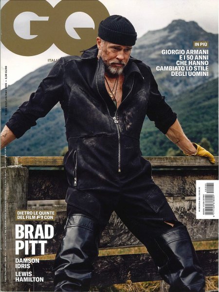 GQ ITALIA EDITION 大きい表紙画像