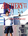 アーチェリー 2013年11月号 の表紙画像