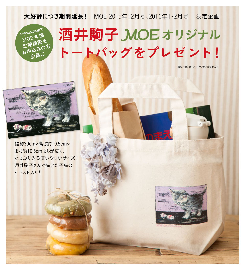 moe 雑誌キャンペーン