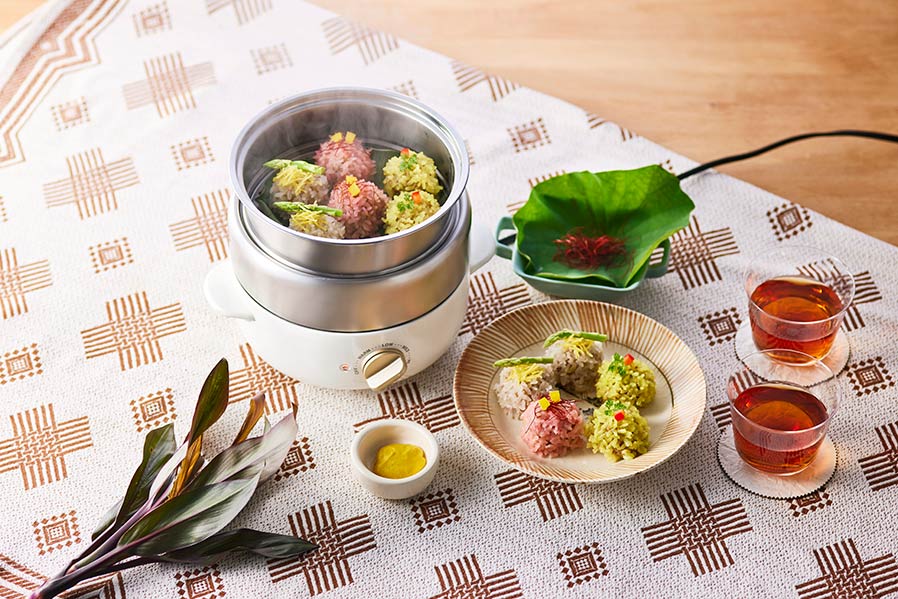 本格蒸し料理がおうちで手軽に