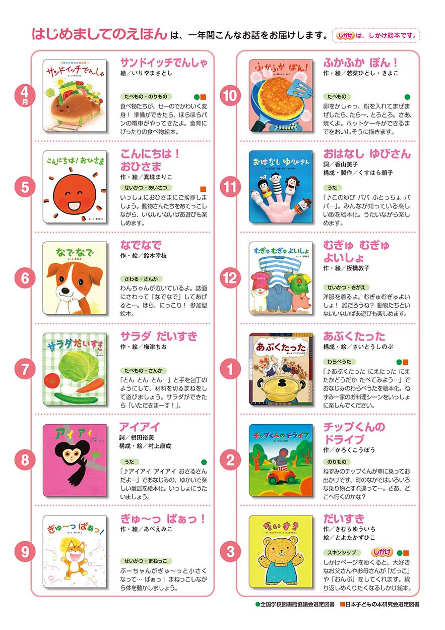 はじめましてのえほん｜定期購読 - 雑誌のFujisan