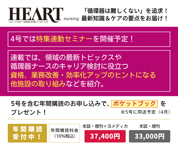 HEART NURSING（ハートナーシング）の詳細