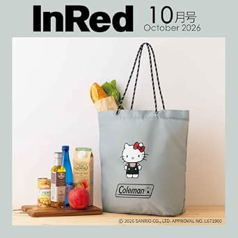 〈次号予告〉『InRed』 10月号 最強コラボ登場！ コールマンとハローキティのスペシャルコラボバッグ