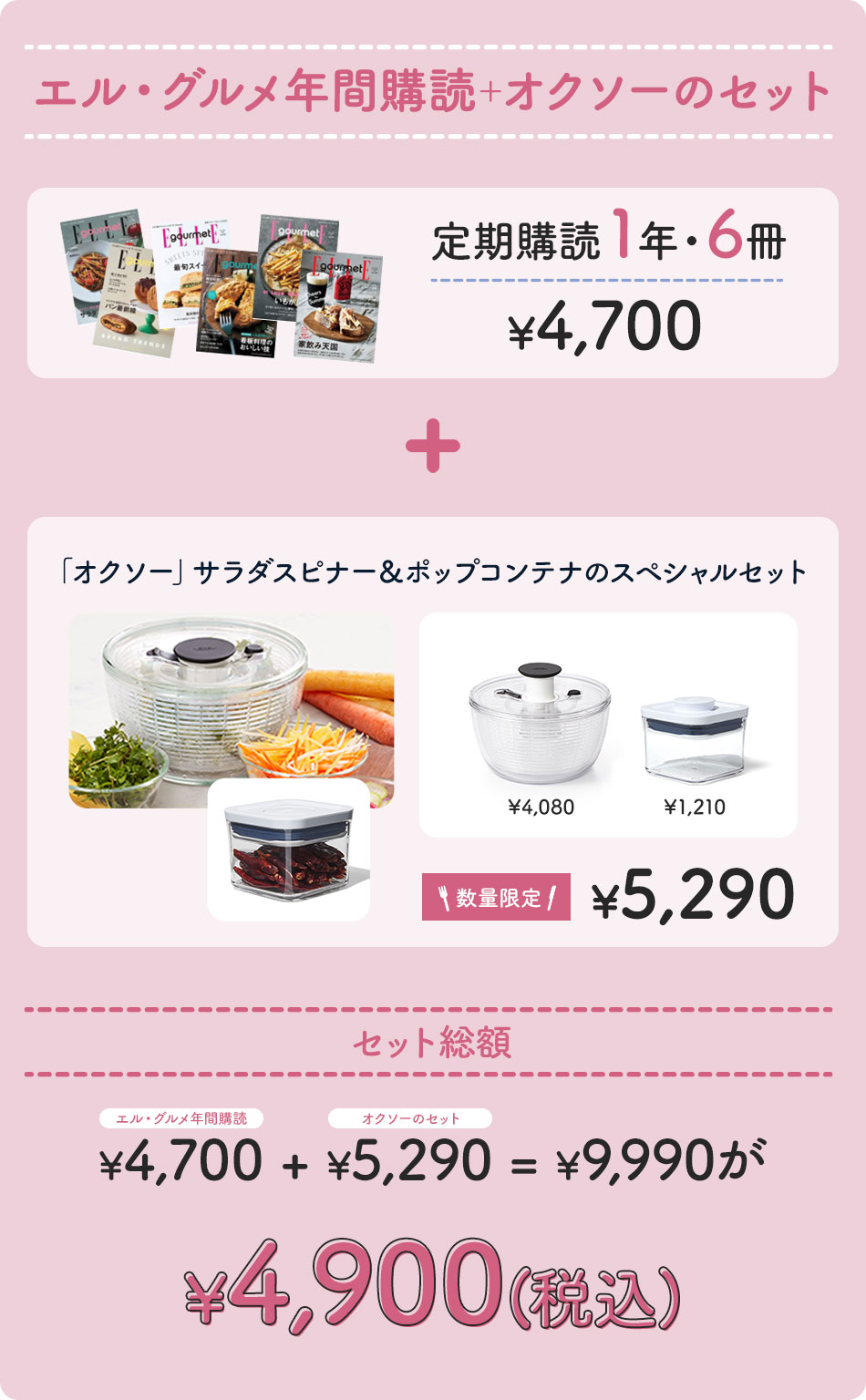 ELLE gourmet（エル・グルメ） ｜定期購読59%OFF