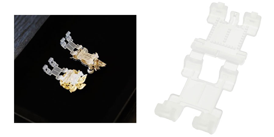 「さくら桟敷」ワンタッチ帯留めパーツ