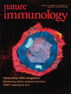 Nature Immunology（ネイチャーイミュノロジー） 表紙