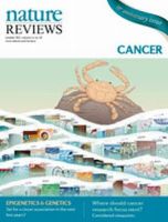 Nature Reviews Cancer（ネイチャーレビューズキャンサー） 表紙