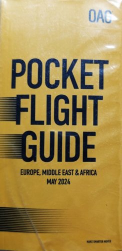 ヨーロッパ/アフリカ/中東 航空時刻表（英語版） 表紙