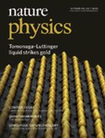Nature Physics（ネイチャーフィジックス） 表紙