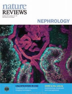 Nature Reviews Nephrology（ネイチャーレビュースネフォロロジー） 表紙