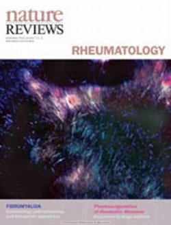 Nature Reviews Rheumatology（ネイチャーレビュースリューマトロジー） 表紙