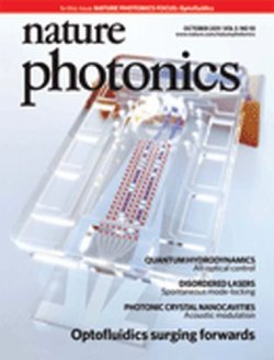 Nature Photonics（ネイチャーフォトニクス） 表紙