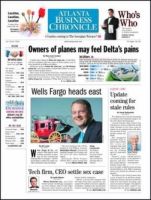 ATLANTA BUSINESS CHRONICLE 表紙
