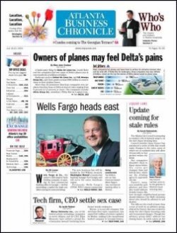 ATLANTA BUSINESS CHRONICLE 表紙