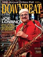 DOWNBEAT 表紙