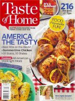 TASTE OF HOME 表紙