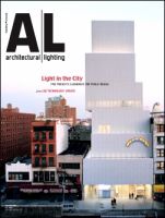 ARCHITECTURAL LIGHTING 表紙