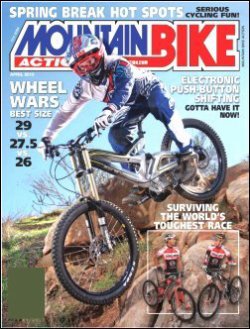 MOUNTAIN BIKE ACTION 表紙