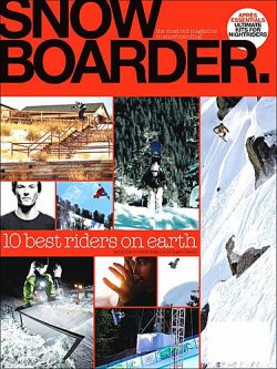 SNOWBOARDER 表紙