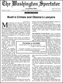 The Washington Spectator 定期購読 雑誌のfujisan