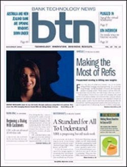 BANK TECHNOLOGY NEWS 表紙