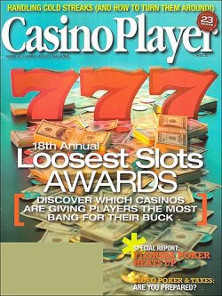 CASINO PLAYER 表紙