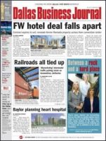 DALLAS BUSINESS JOURNAL 表紙
