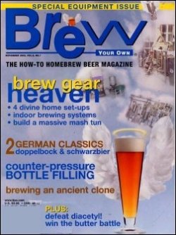 BREW YOUR OWN 表紙