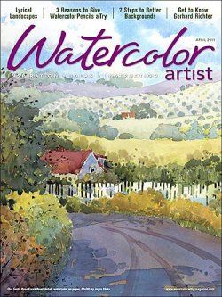 WATERCOLOR ARTIST 表紙