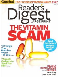 READER’S DIGEST LARGE PRINT EDITION 表紙