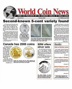 WORLD COIN NEWS 表紙