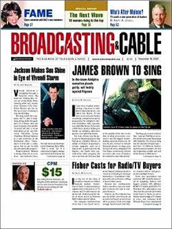 BROADCASTING ＆ CABLE 表紙