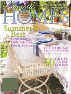 ROMANTIC HOMES 表紙