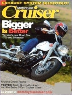 MOTORCYCLE CRUISER 表紙