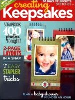 CREATING KEEPSAKES 表紙
