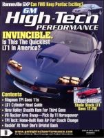 GM HIGH TECH PERFORMANCE 表紙