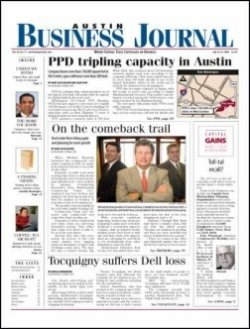 AUSTIN BUSINESS JOURNAL 表紙