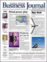PUGET SOUND BUSINESS JOURNAL 表紙