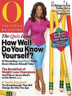 O THE OPRAH MAGAZINE 表紙