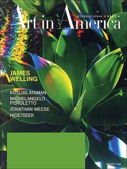 ART IN AMERICA 表紙