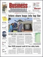 SILICON VALLEY／SAN JOSE BUSINESS JOURNAL 表紙