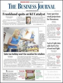KANSAS CITY BUSINESS JOURNAL 表紙