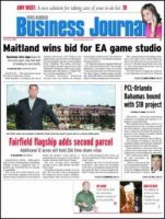 ORLANDO BUSINESS JOURNAL 表紙