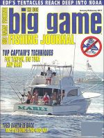 BIG GAME FISHING JOURNAL 表紙