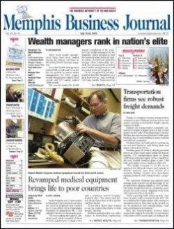 MEMPHIS BUSINESS JOURNAL 表紙