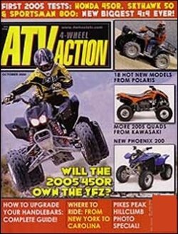 4 WHEEL ／ ATV ACTION 表紙