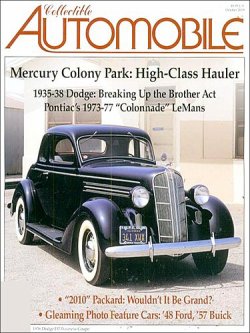 COLLECTIBLE AUTOMOBILE 表紙