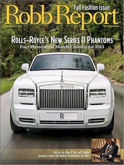 ROBB REPORT 表紙