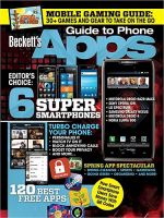GUIDE TO PHONE APPS 表紙