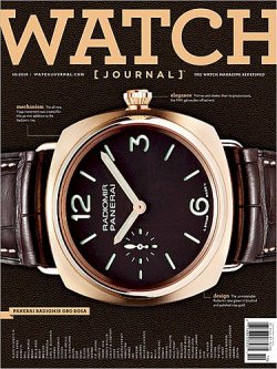 WATCH JOURNAL 表紙